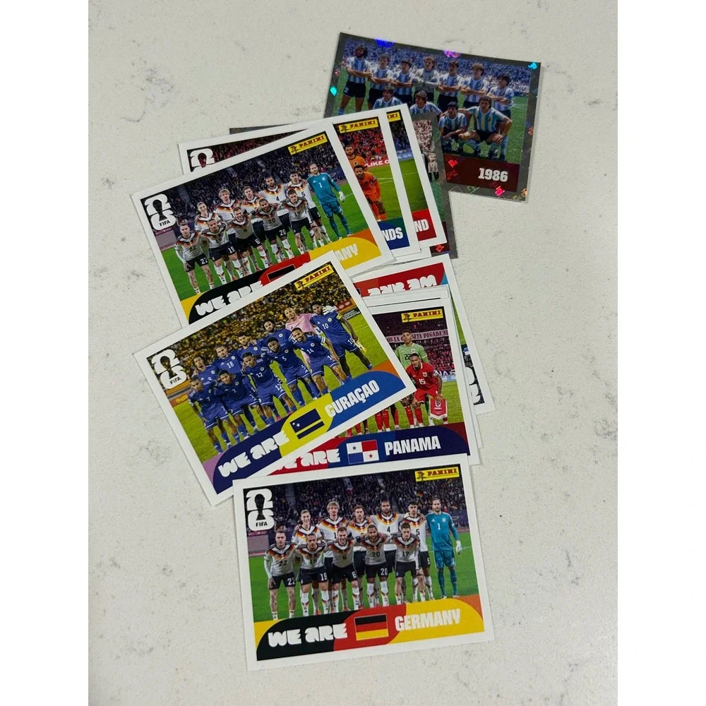 Panini FIFA World Cup 2026 Sticker Lot 182 with some Holographic